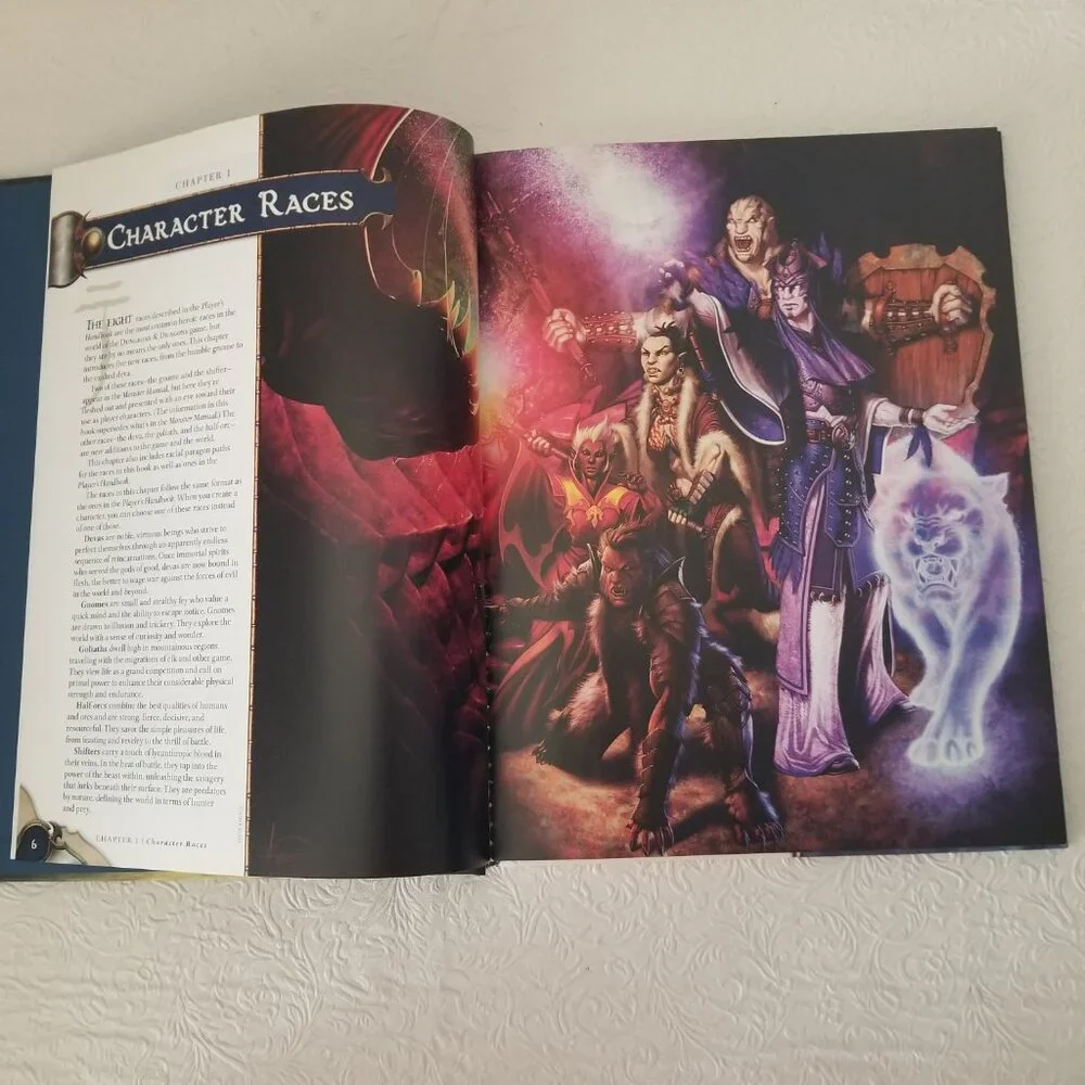 Dungeons and Dragons 4th Edition Players Handbooks Hardback Set of 2
